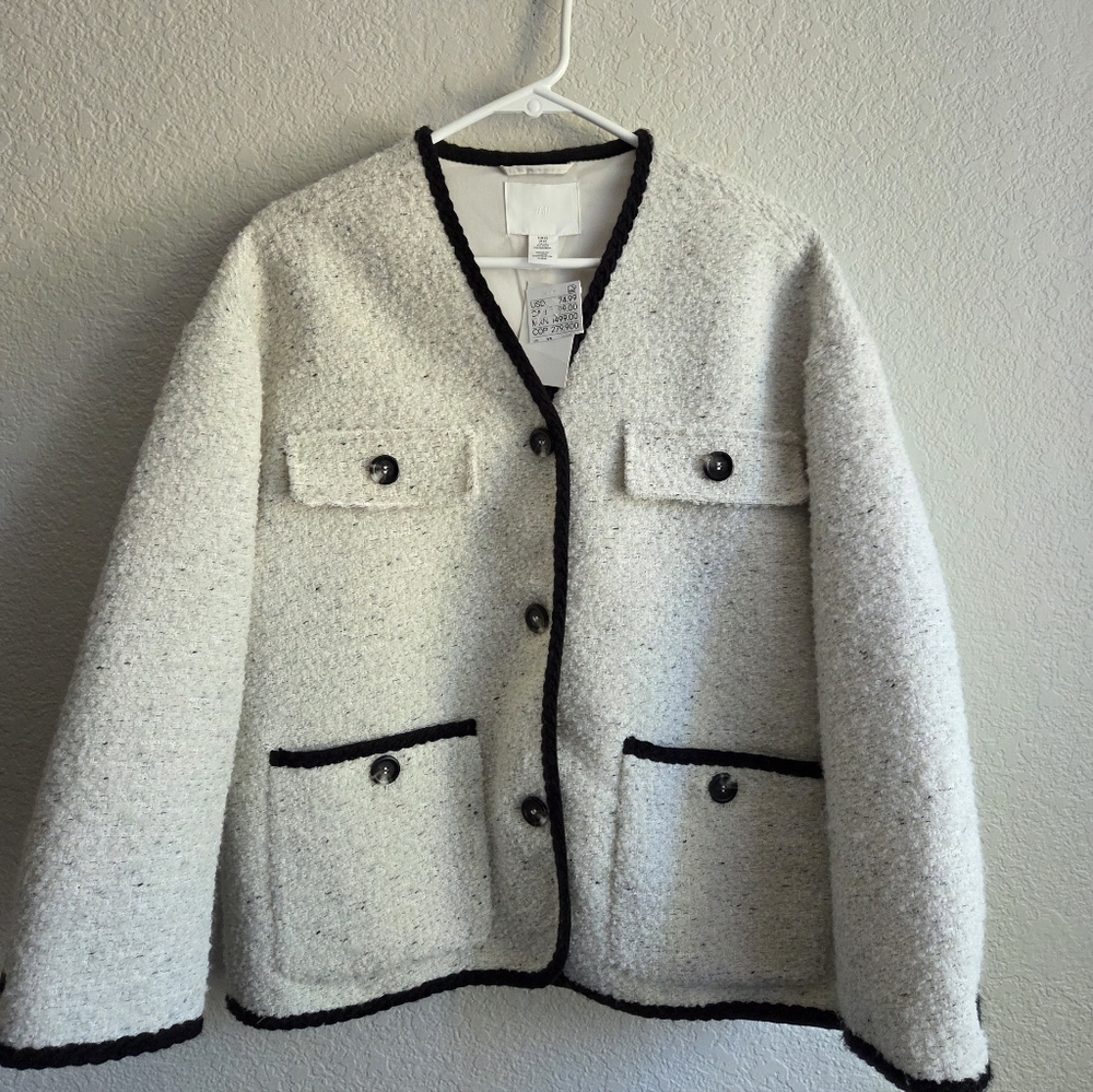 New H&M oversized jacket